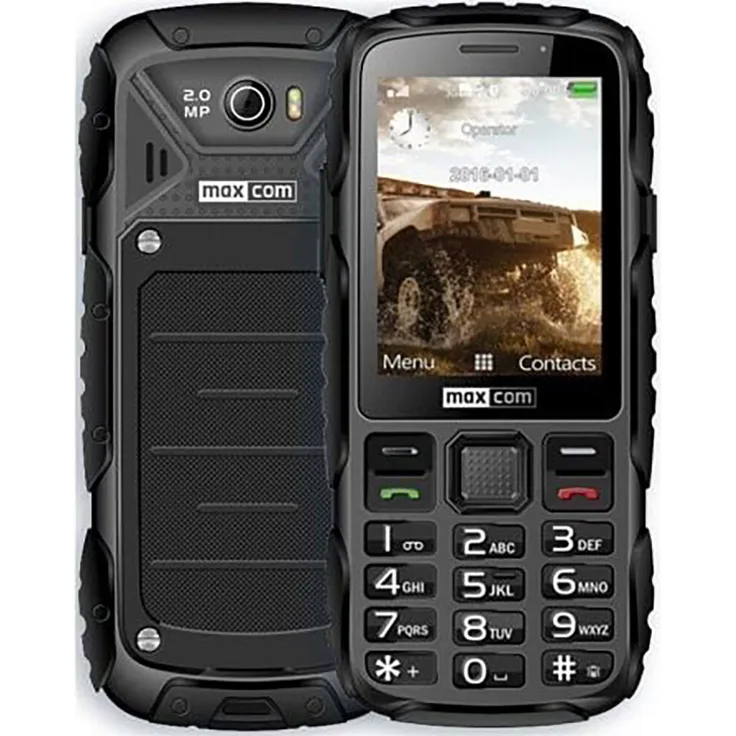 MAXCOM Mm920 Rugerized 2.8´´ 2mpx 2g Mobiltelefon Schwarz