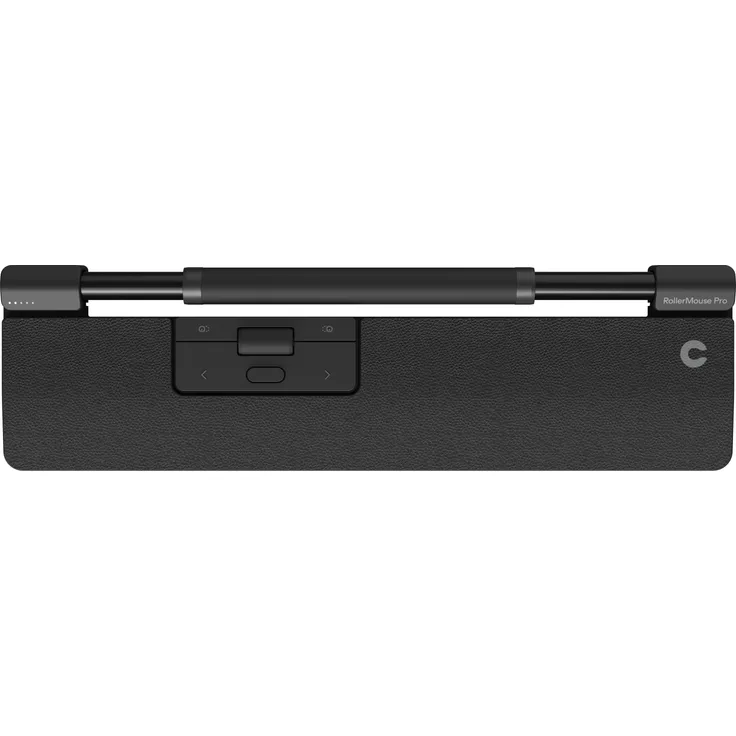 Contour RollerMouse Pro wired Slim WR vegan leather (Kabelgebunden), Maus, Schwarz