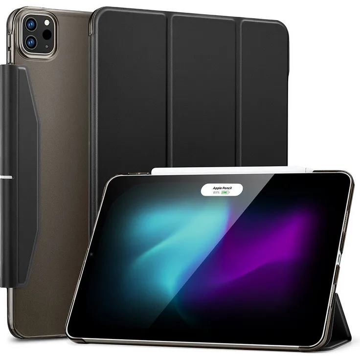 ESR Tablet-Hülle Ascend Trifold Case für Apple iPad Pro 11" (2024), Leicht, Robust, Mit Trifold-Frontcover, Dunkelblau