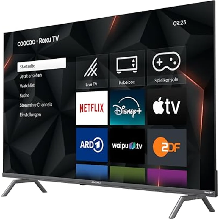 COOCAA 40CRTG30Z Roku Full HD Smart TV mit HDR10, 40 Zoll, 2 HDMI-Anschlüsse, Timeshift-Funktion – Bild 3