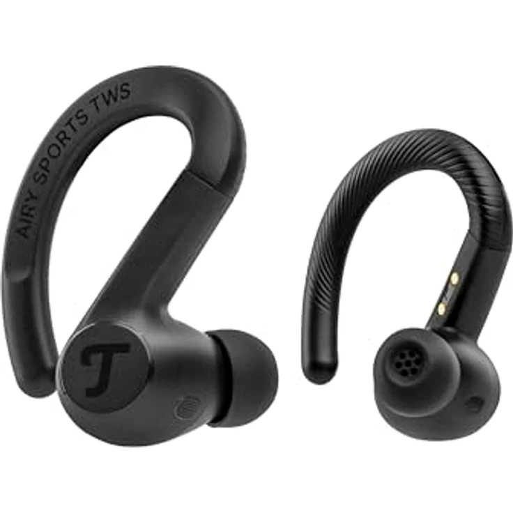 Teufel AIRY SPORTS TWS 2 In-Ear Kopfhörer Bluetooth Kabellos 58h Akku schwarz – Bild 2
