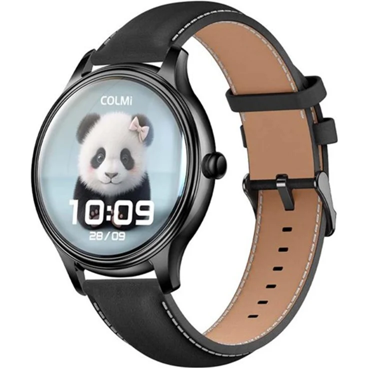Colmi L28 Smart Watch, 1.32 Zoll AMOLED Display, Herzfrequenz- und SpO2-Monitoring, Fitness-Tracking, Bluetooth 5.2, wasserfest, mit wechselbaren Bändern
