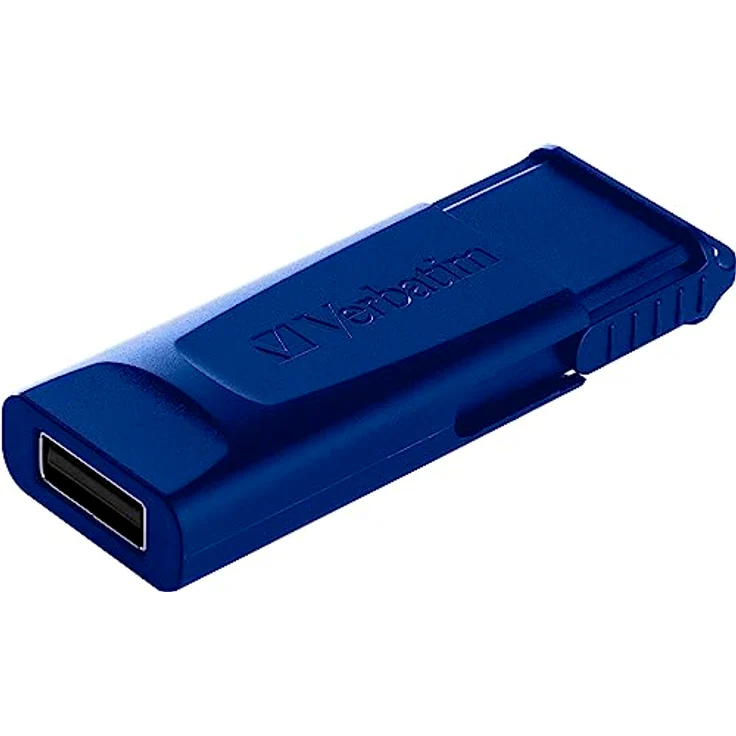Verbatim Slider USB-Stick 32 GB Multipack, USB 2.0-Schnittstelle - Multipack 2 Stk. - Rot - Blau – Bild 5