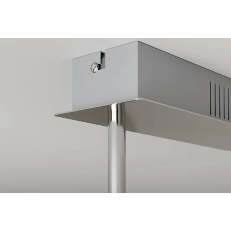 Lucande LED Deckenlampe 'Edano' dimmbar in Weiß aus Textil für Wohnzimmer & Esszimmer (1 flammig) - Energiesparende und gemütliche Beleuchtung – Bild 5
