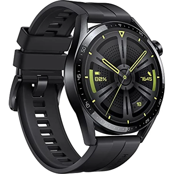 Huawei Watch GT 3 46mm Active-Version, Persönlicher Trainer, Pulsometer, 1,43" AMOLED, Bluetooth Verbindung, Schwarz, 55028445 – Bild 3