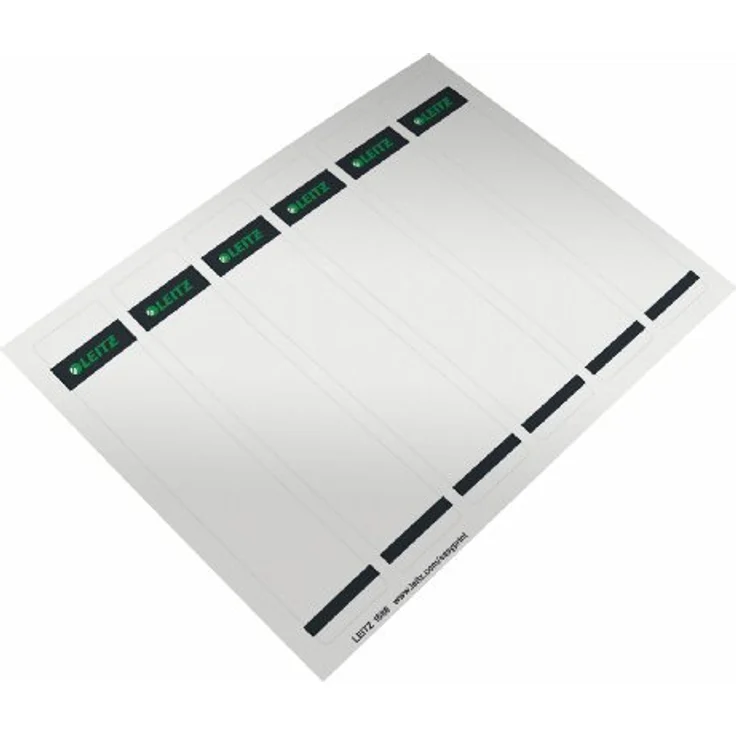 Leitz 1686 grau Rückenschilder 39 x 192mm 150 – Bild 4