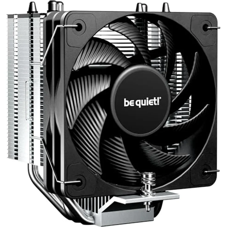 be quiet! Pure Rock Slim 3, CPU Kühler, Schwarz, kompakte Bauweise für effiziente Kühlung – Bild 1