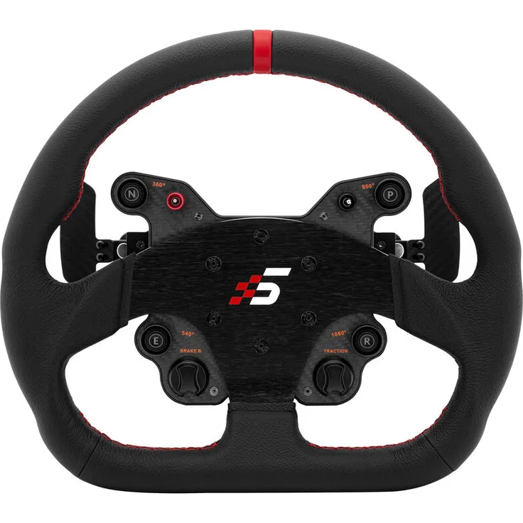 Simagic GT1-SD Lenkrad - Kunstleder, 8 Bedienungselemente, 325 mm - Schwarz
