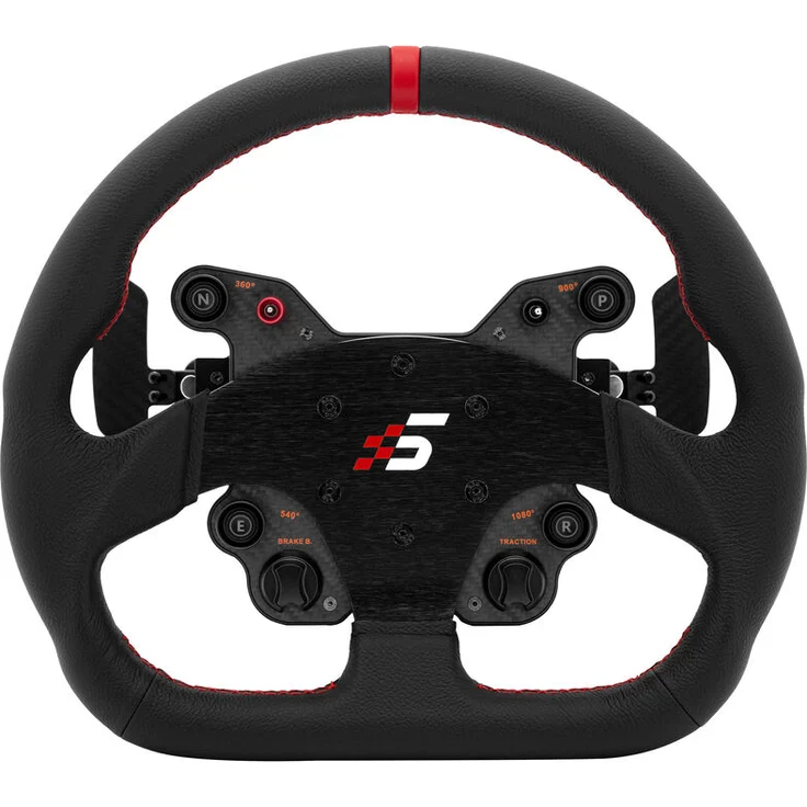 Simagic GT1-SD Lenkrad - Kunstleder, 8 Bedienungselemente, 325 mm - Schwarz