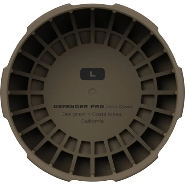 PolarPro Defender Pro Objektivdeckel Wüste für 83-90mm Objektive, mit verstecktem Speicher für AirTag & SD-Karten – Bild 3