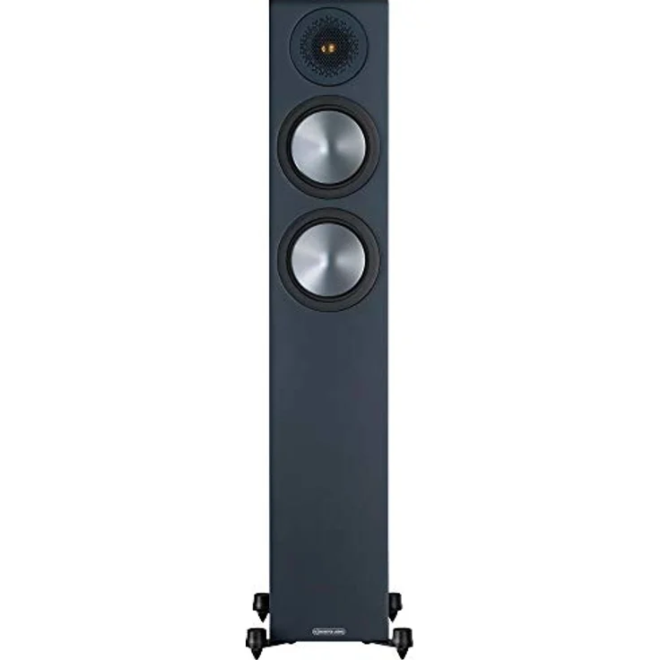 Monitor Audio Bronze 200 6G Schwarz Standlautsprecher Paar 2,5-Wege 8 Ohm 120 Watt Magnetische Abdeckung Bassreflex Passiv – Bild 2