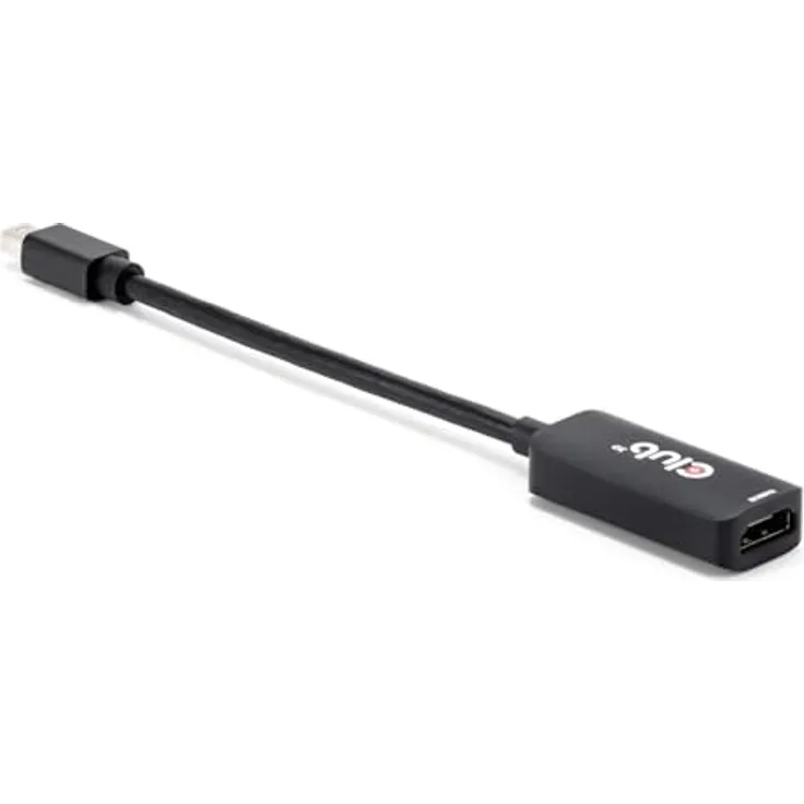 Club 3D CAC-1188 Mini DisplayPort 1.4 auf HDMI 4K120Hz/8K60Hz HDR Aktiver Adapter M/F - HDMI-Kabel mit HDCP 2.2 und dynamischem HDR10
