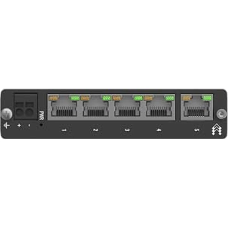 Teltonika TSW114 DIN-Schiene POE+ Switch 1 Gibabit Port 4 Gigabit POE+ Ports, Robustes Aluminiumgehäuse, 9-30 V Unterstützung, Schwarz – Bild 4