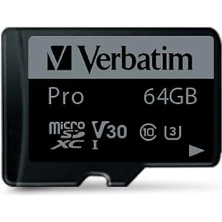 SDXC 64 GB UHS-I (U3) -Mikrospeicherkarte (90 MB- s), V30, Klasse 10 + Verbatim-Adapter – Bild 4