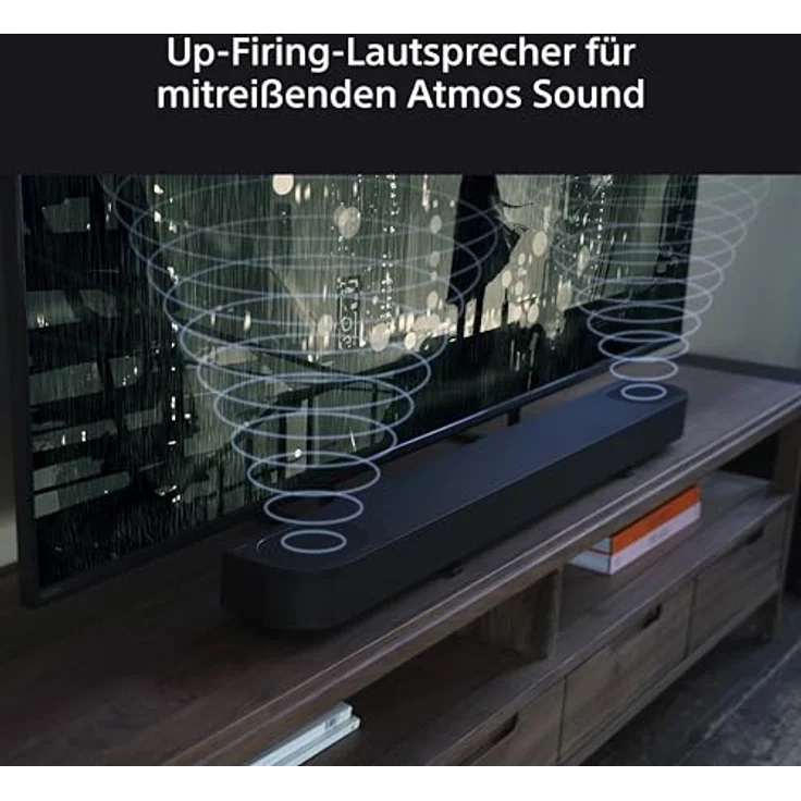 Sony BRAVIA Theatre Bar 6 mit Subwoofer Schwarz - 3.1.2-Kanal-Surround Sound, Dolby Atmos, DTS:X, AI Voice Zoom 3 – Bild 3