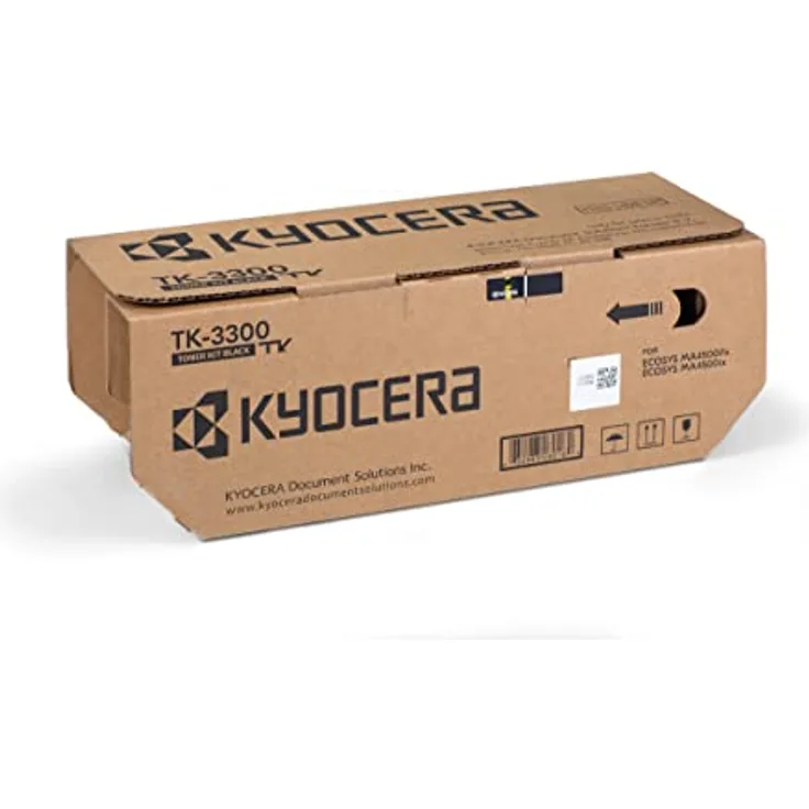 KYOCERA TK-3300, Tonerkartusche schwarz mit bis zu 14.500 Seiten Ergiebigkeit