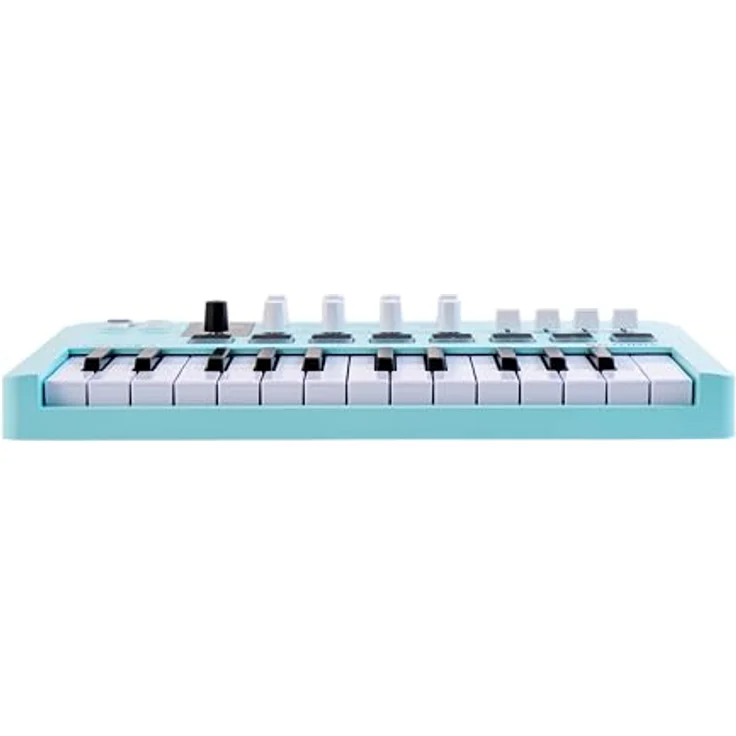 Arturia MiniLab 3 Aquamarine, MIDI-Controller mit 25 anschlagdynamischen Slim-Keys, 8 RGB-Pads und integriertem Arpeggiator – Bild 6