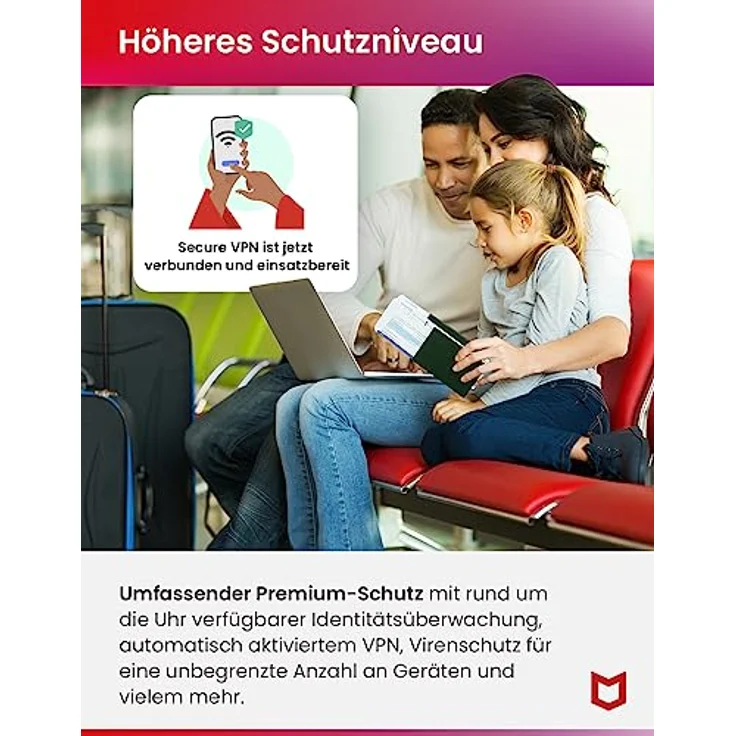 McAfee+ Premium - Family 2024 | 20 Gerät | 1 Benutzer | 12 Monate | Aktivierungscode per Email – Bild 2