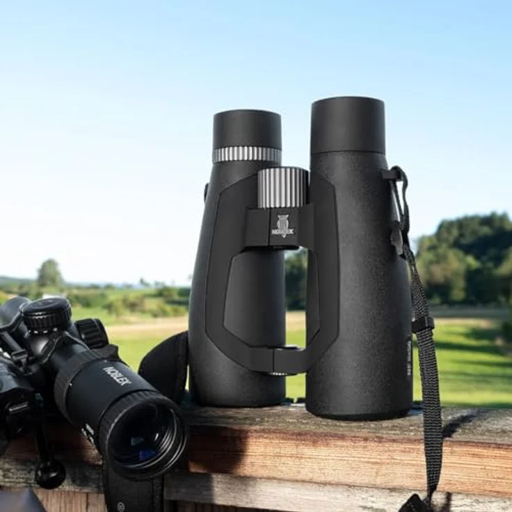 NOBLEX NF 8x56 Advanced, Fernglas für Dämmerung, wasserdicht, stoßfest, schwarz – Bild 4