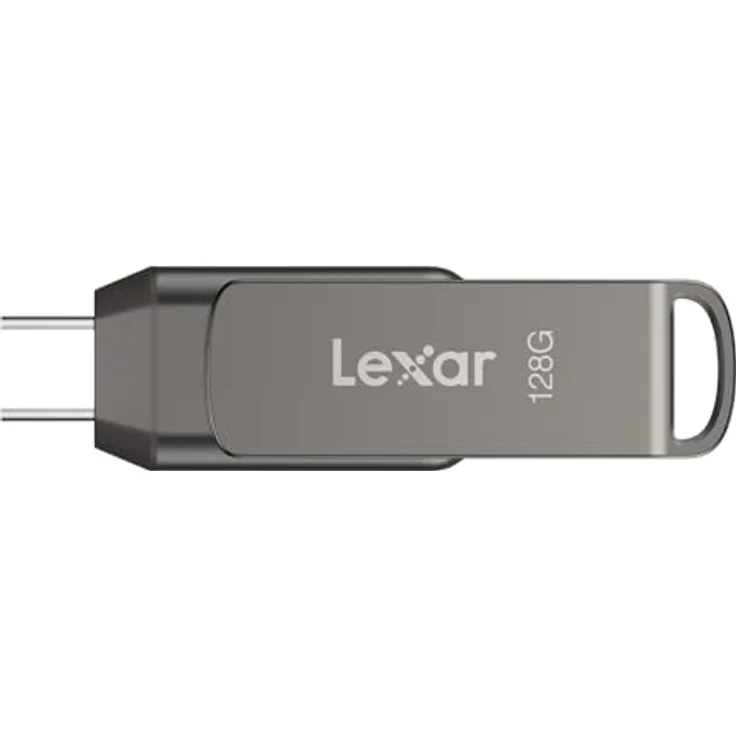 Lexar Dual Type C/Type A USB 3.1 Flash-Laufwerk 128GB - LJDD400128G-BNQNG – Bild 2