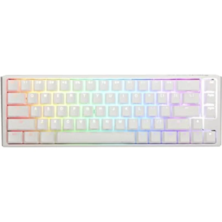 Ducky One 3 Classic Pure White SF Gaming Tastatur, RGB LED - MX-Black (US) – Bild 2