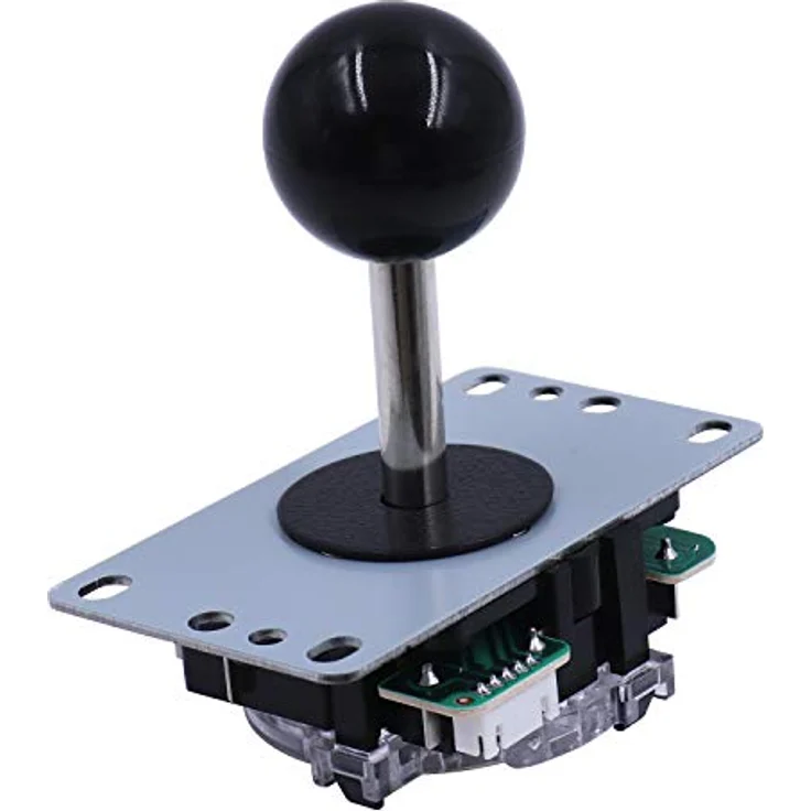 SJJX DIY Arcade Game Button und Joystick Controller Kit, 5-Pin Joystick und 10 Push Buttons, schwarz – Bild 4