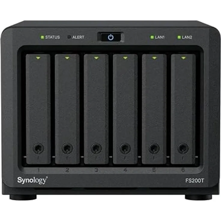 Synology FlashStation FS200T NAS-Server mit 4 GB RAM, RAID Unterstützung und 2.5 GbE, SSD