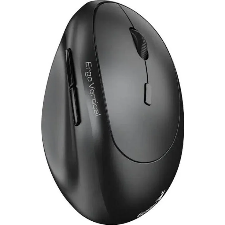 Genius Ergo 8350s, Wireless Bluetooth Maus in dunkelgrau, kabellos mit ergonomischem Design