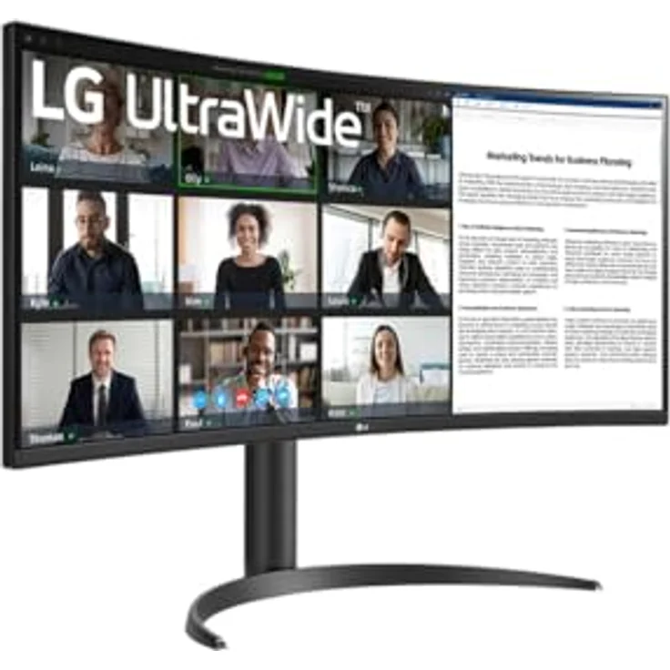 LG 34WR55QK-B, 86,4 cm (34 Zoll) Wide Quad HD Monitor mit 3440 x 1440 Pixeln, schwarz – Bild 3