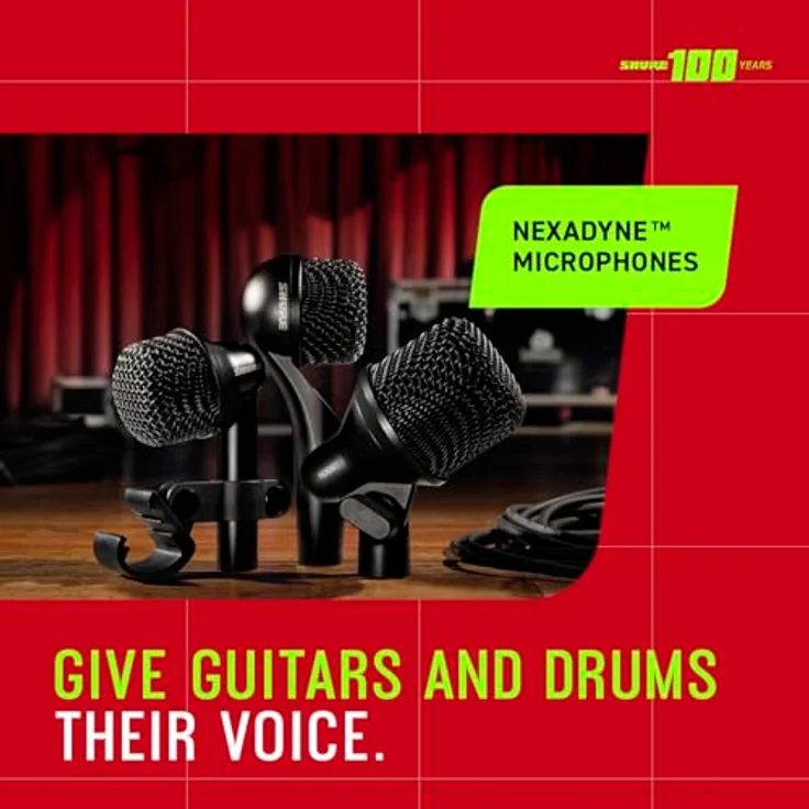 Shure Nexadyne 6, Tom/Snare Mikrofon, 1 Stück – Bild 4