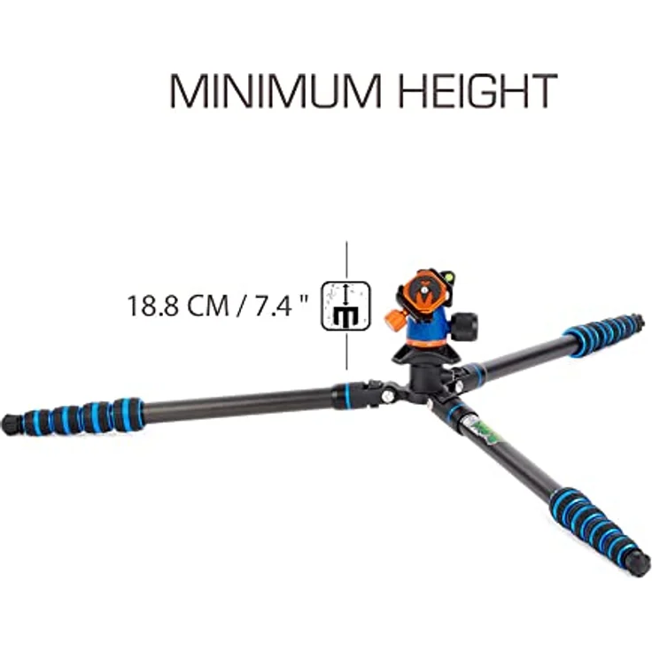 3 LEGGED THING PUNKS BRIAN 2.0, Carbonstativ mit Airhed Neo 2.0 - Blau – Bild 6