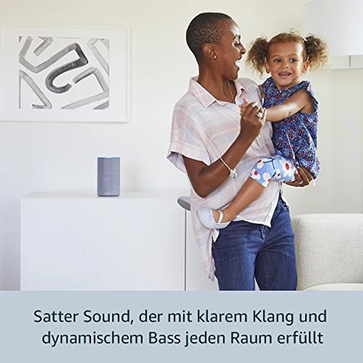 Amazon Echo 2. Generation Sprachassistent Sandstein – Bild 3