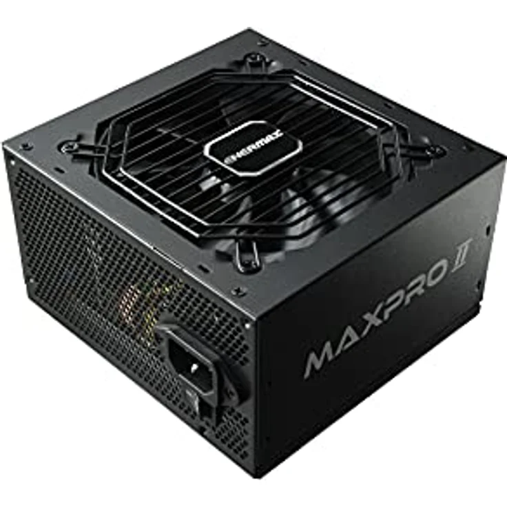 ENERMAX MAXPRO II ATX Gaming PC Netzteil 500W 80Plus 230V EU (Non Modular) schwarz mit 5fach Schutzschaltung, EMP500AGT-C – Bild 4