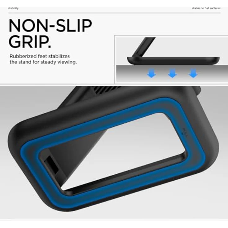 Spigen Magslide Universal Stand, Smartphone Halterung mit verstellbarem Design, Schwarz – Bild 6