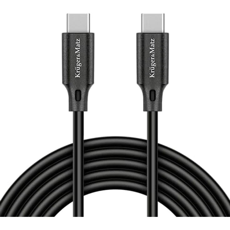 Krüger&Matz USB Typ-C Kabel - USB Typ C KM1261 100W 2,5m Basic – Bild 2