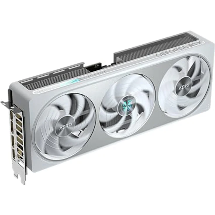 Gigabyte GeForce RTX 5070 AERO OC 12G Grafikkarte - 12GB GDDR7, 192 Bit, PCI-E 5.0, 2625 MHz Core Clock, RGB-Beleuchtung, Windforce Kühlsystem, 3 x DP 2.1a, 1 x HDMI 2.1b, NVIDIA DLSS 4, GV-N5070AERO OC-12GD – Bild 5