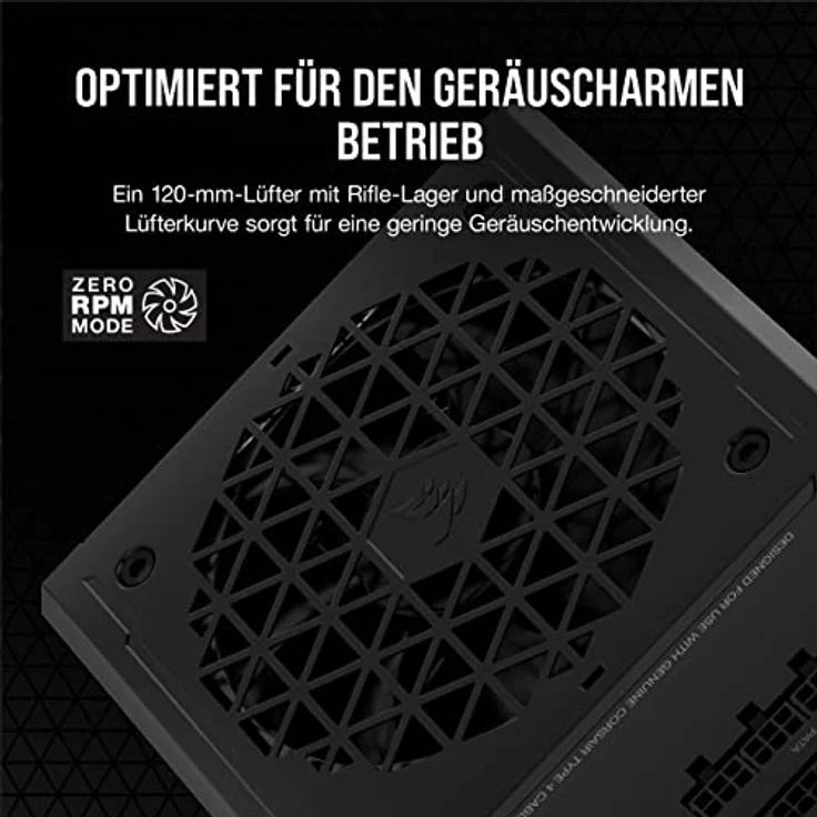 Corsair RM850e (2023) Vollmodulares, Geräuscharmes ATX-Netzteil - ATX 3.0- Und PCIe 5.0-kompatibel - 105°C-Kondensatoren - 80 Plus Gold-Effizienz - Modern Standby-Unterstützung - Schwarz – Bild 4