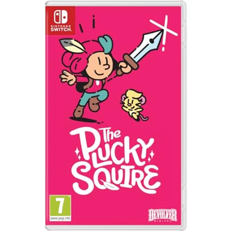 Devolver Digital The Plucky Squire - Switch, Action-Abenteuer Spiel in 2D- und 3D-Welten