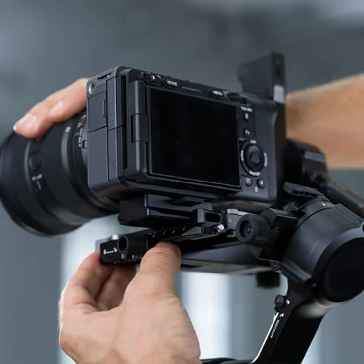 DJI RS 5 Obere Schnellwechselplatte, Kamera-Zubehör mit D-Ring 1/4″-20 Stativbefestigung, 28 g – Bild 4