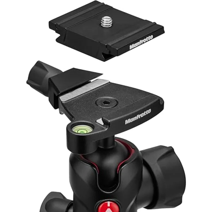 Manfrotto Befree Advanced AS, Camera Tripod, Lever Lock, Compatible with Arca-Swiss, Portable, Compact Travel Tripod Kit, Ball Head, Aluminium Tripod for DSLR, Mirrorless Cameras, Camera Accessories – Bild 4