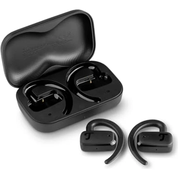  Teufel AIRY OPEN TWS - Open-Ear Bluetooth-Kopfhörer, 20h Spielzeit, ideal für Outdoor & Radfahren, Schwarz – Bild 3