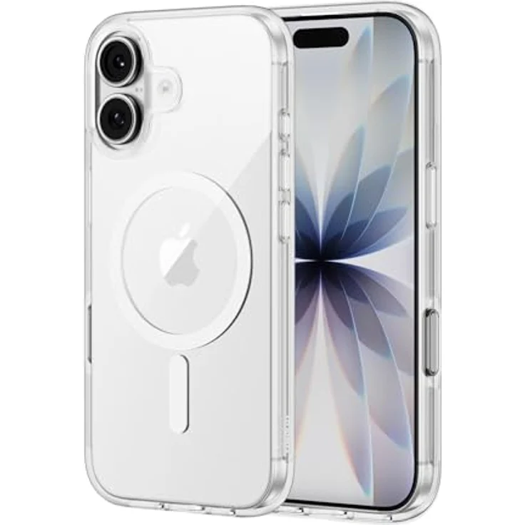 Belkin SheerForce MSA030hqCL, transparente Schutzhülle für iPhone 17, Sturzschutz bis 4 Meter, kabelloses Laden, kratzfeste Oberfläche – Bild 1