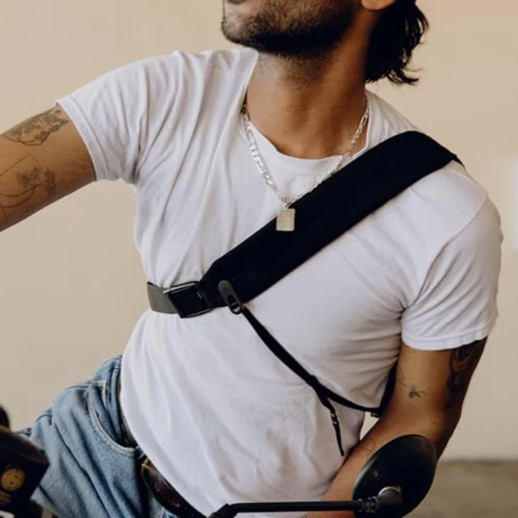 Peak Design Outdoor Sling 7L, Kamerahüfttasche mit 7.50 l Volumen, wetterfest, schwarz – Bild 8