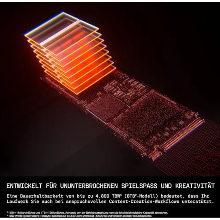 SANDISK Optimus™ GX PRO 850X NVMe™ SSD, 1 TB, PCIe 4.0, interne Festplatte für Gaming und kreative Anwendungen – Bild 5