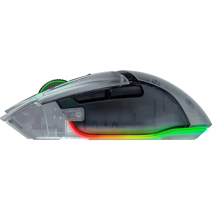 Razer Basilisk V3 Pro 35K, Kabellose und kabelgebundene Gaming-Maus, Weiss – Bild 8