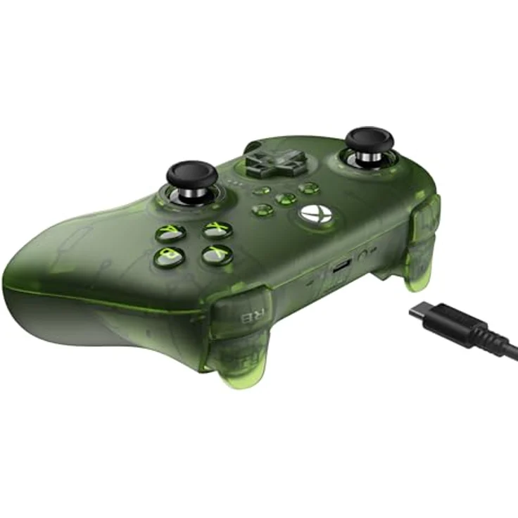 8bitdo Ultimate 3-Mode Controller 81HB03D, Gaming Controller für Windows, iOS, Android, Xbox One S, Xbox Series X, mit 2 programmierbaren Back Paddle Buttons, Audio Jack und präziser Steuerung, Grün – Bild 3