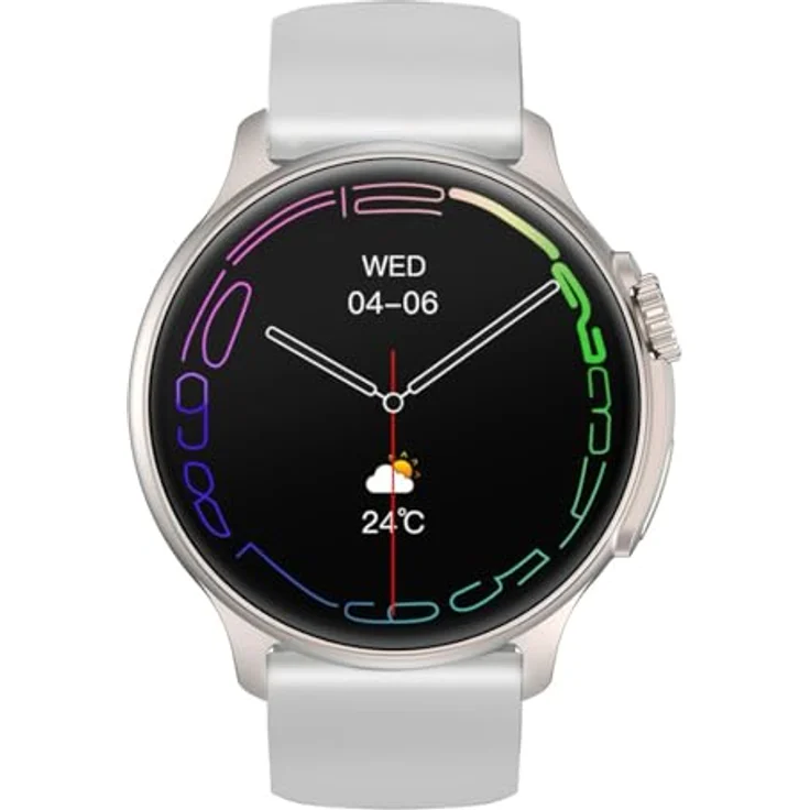 Emporia Watch Joy, Smartwatch für Senioren, Fitnessuhr, Bluetooth, Grau – Bild 2