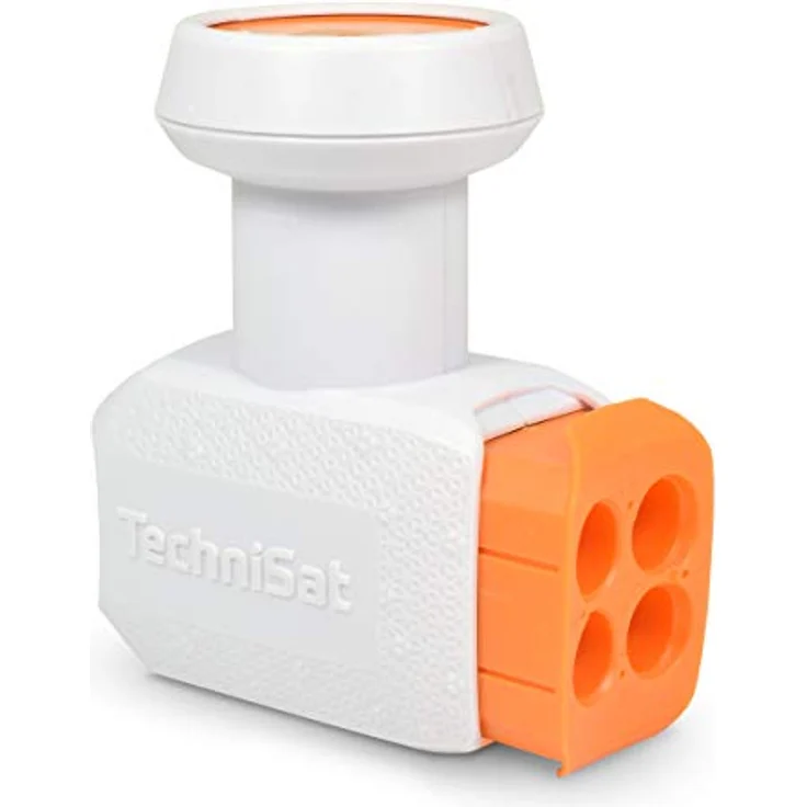 TechniSat Quad LNB für 4 Teilnehmer TV Receiver direkt Anschluss mit Wetterschutz Unix digital UHD 4K Ultra HD Full HDTV + 4 F-Stecker – Bild 3