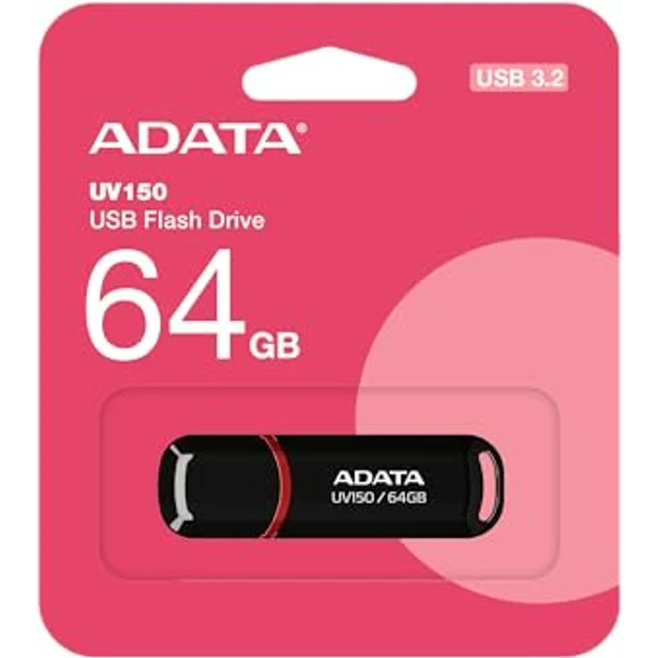 ADATA AUV150-64G-RBK 64GB DashDrive schwarz – Bild 3