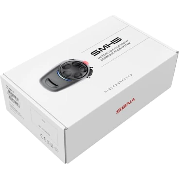 Sena SMH5 Bluetooth Kommunikationssystem, 2-Wege-Sprechanlage mit kristallklarem Klang, Reichweite bis zu 400 m, schwarz – Bild 4